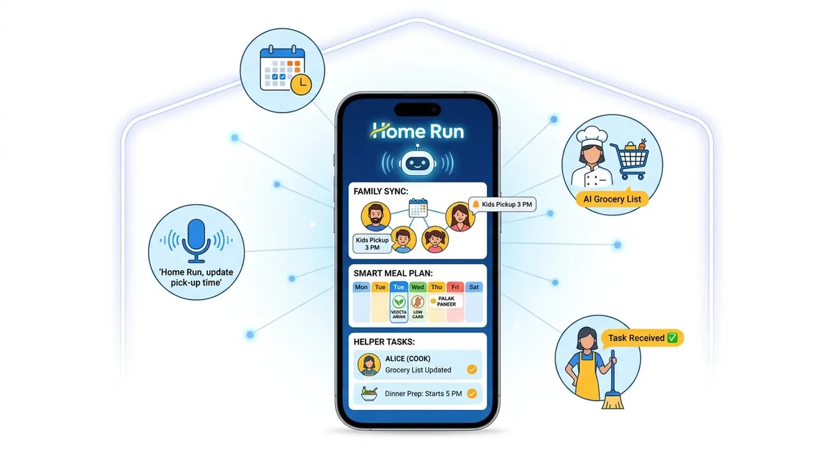 The Smart Family Command Center: How Home Run AI is Revolutionizing Household Management